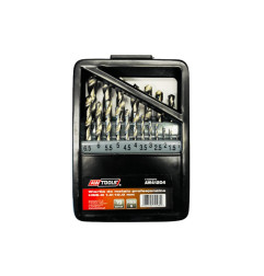 HSS-G METAL TWIST DRILL BIT SET 19pcs /1-10mm/