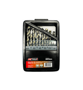HSS-G METAL TWIST DRILL BIT SET 19pcs /1-10mm/