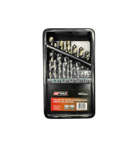 HSS-G METAL TWIST DRILL BIT SET 25pcs /1-13mm/