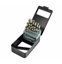 HSS-G METAL TWIST DRILL BIT SET 25pcs /1-13mm/