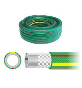 3-LAYER REINFORCED GARDEN HOSE PREMIUM 3/4" 25m