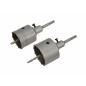 ZESTAW KORON WIDIOWYCH DO BETONU SDS-PLUS 2szt. 65+80x100mm
