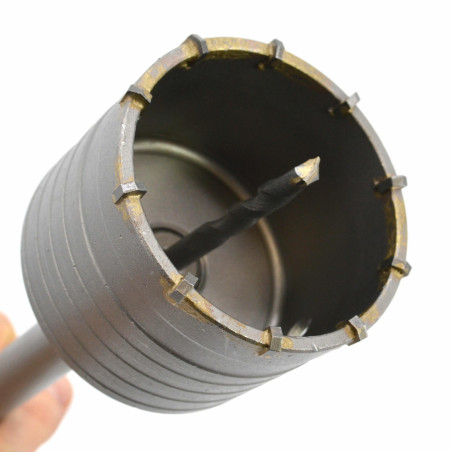 TCT CORE DRILL BIT SET SDS-PLUS 2pcs 65-80x100mm