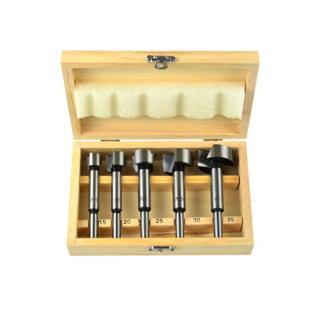 FORSTNER DRILL BIT SET 15-35mm/ 5pcs