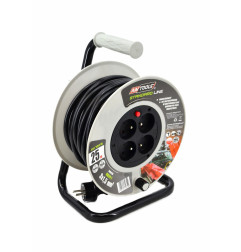 PRZEDŁUŻACZ BĘBEN STANDARD 25m 3x1,5 mm 16A / 3680W