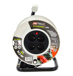 GARDEN CABLE REEL ON PVC DRUM 25m 3x1,5mm 