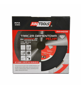 TARCZA DIAMENTOWA 200x25,4-22,2 / PEŁNA