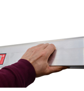 CONCRETE ALU H-TYPE SCREEDNG LEVEL 200cm/ END PLUGS