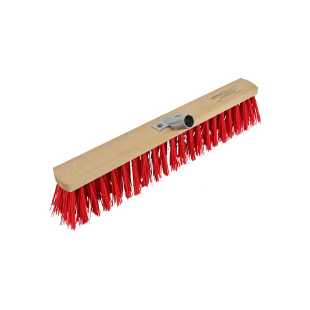 NYLON BRISTLE WOODEN BROOM HEAD 40cm