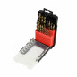 WIERTŁA DO METALU 1,0-10,0mm / KOBALTOWE / KOMPLET 19 SZTUK