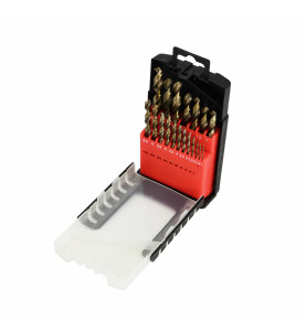 HSS-Co TWIST DRILL BIT SET 19pcs /1-10mm/