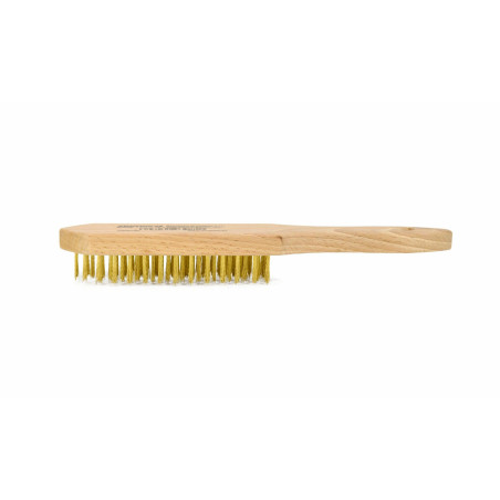 4-ROW STEEL WIRE HAND BRUSH 280mm