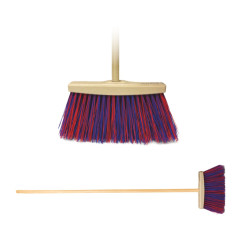 NYLON BRISTLE BROOM 136cm