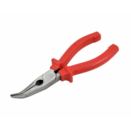 AMERICAN TYPE LONG NOSE BENT PLIERS 160mm w/ PVC HANDLE