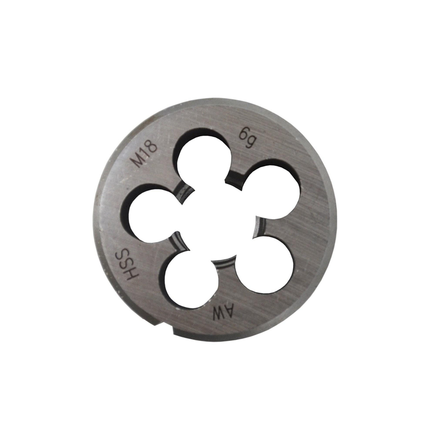 HAND ROUND DIE HSS M2 M6x1.00mm