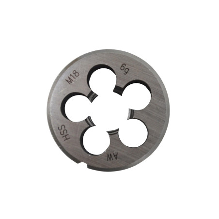 HAND ROUND DIE HSS M2 M14x2.0mm