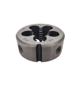 HAND ROUND DIE HSS M2 M18x2.50mm 