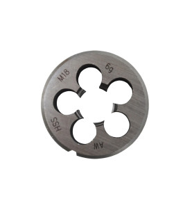 HAND ROUND DIE HSS M2 M20x2.50mm