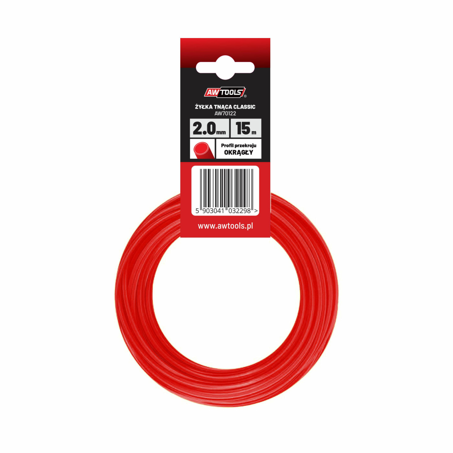 ROUND TRIMMER LINE CLASSIC 1.6x15m