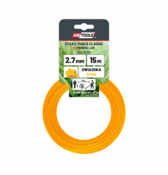 ŻYŁKA TNĄCA CLASSIC 2,4x15m / GWIAZDKA