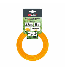 ŻYŁKA TNĄCA CLASSIC 2,4x15m / GWIAZDKA