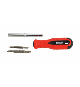 6in1 MULTI-BIT SCREWDRIVER SET 2xSL+2xPH