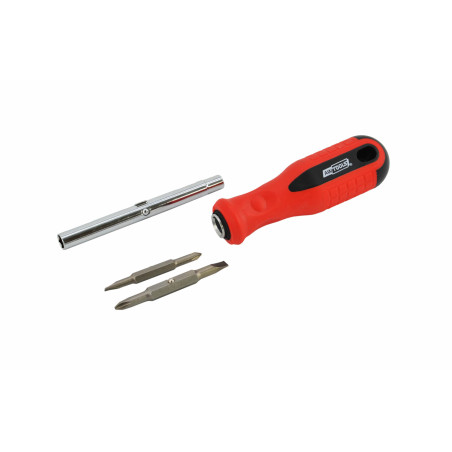 6in1 MULTI-BIT SCREWDRIVER SET 2xSL+2xPH