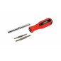 6in1 MULTI-BIT SCREWDRIVER SET 2xSL+2xPH