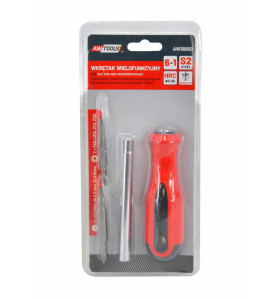 6in1 MULTI-BIT SCREWDRIVER SET 2xSL+2xPH
