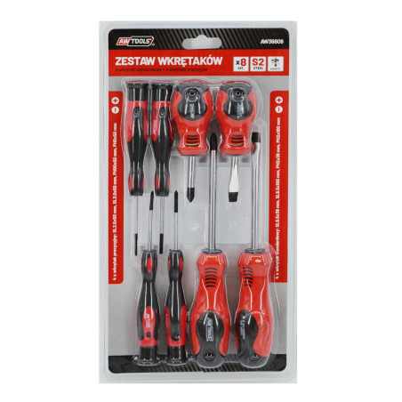 ZESTAW WKRĘTAKÓW BLISTER S2 / 8szt.