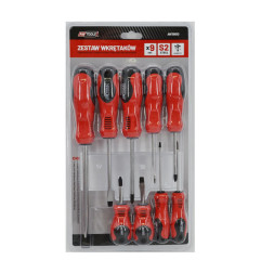 SCREWDRIVER SET 5xSL+4xPH 9pcs 