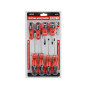 SCREWDRIVER SET 4xSL+4xPH 8pcs 