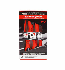 SCREWDRIVER SET 4xSL+3xPH 7pcs