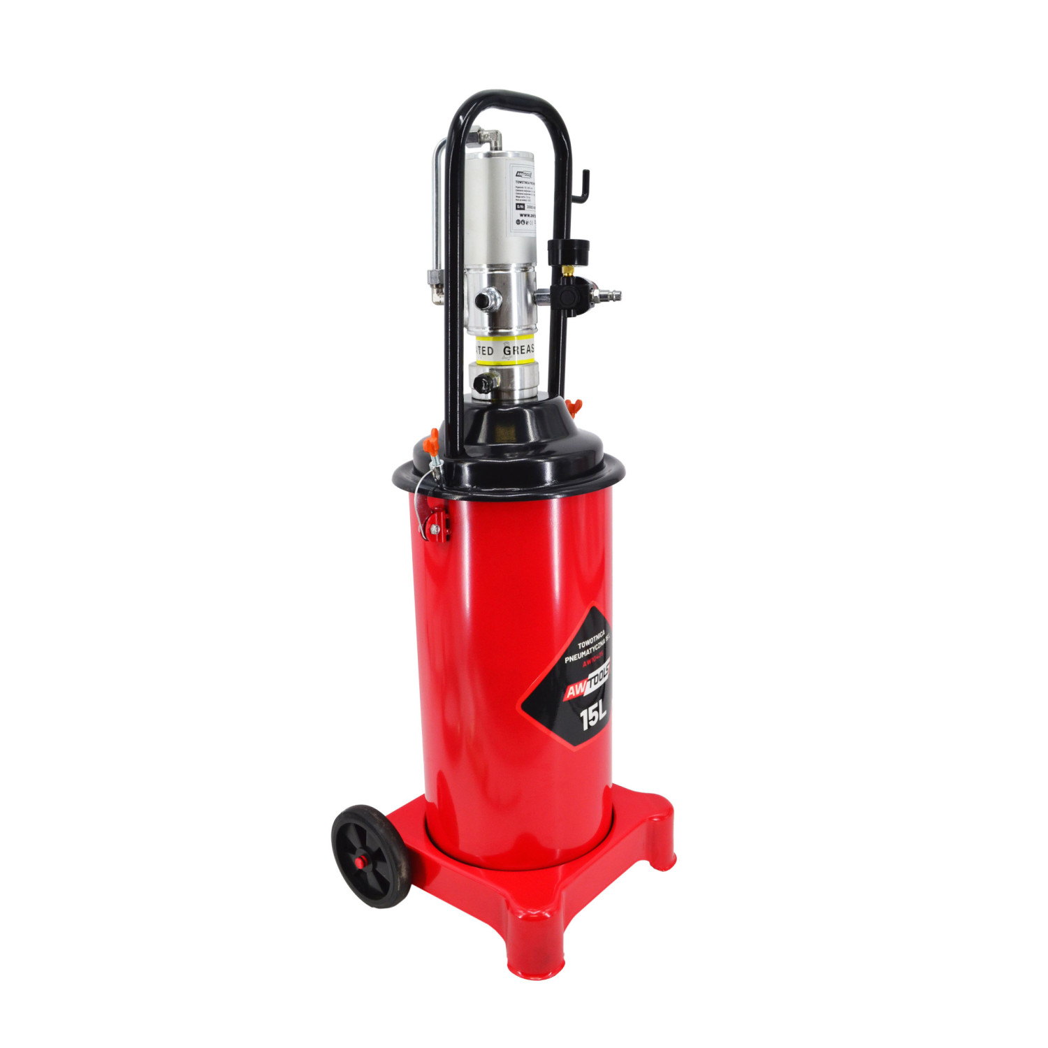 HIGH-PRESSURE AIR GREASE PUMP 12L