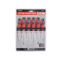 SCREWDRIVER SET 3xSL+3xPH 6pcs w/ WALL-MOUNT RACK SCREWDRIVER SET 3xSL+3xPH 6pcs w/ WALL-MOUNT RACK
