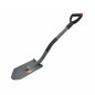 MINI POINTED SHOVEL/ STEEL SHAFT & D-GRIP 17x24cm