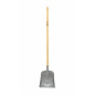 STEEL SAND SHOVEL WITH WOODEN SHAFT 23x27cm