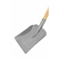 STEEL SAND SHOVEL WITH WOODEN SHAFT 23x27cm