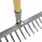 16-TINE RAKE/ WOODEN SHAFT