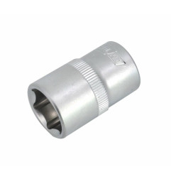 1/2" HEX SOCKET BIT 15mm BLACK LINE