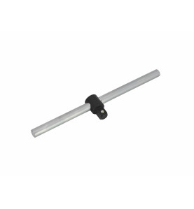 SLIDING T-HANDLE 1/2" 250mm BLACK LINE