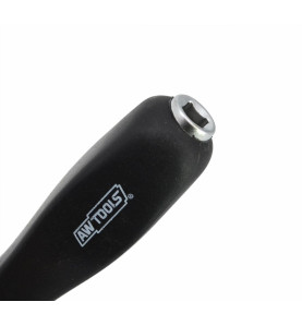 1/4" SOCKET DRIVER HANDLE 150mm BLACK LINE