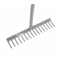 14-TINE ERGONOMIC PROFILE STEEL GARDEN RAKE