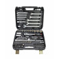 1/4" 1/2" SOCKET & RATCHET WRENCH SET 82pcs/ BLACK LINE