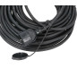 SINGLE SOCKET INDUSTRIAL EXTENSION LEAD 20m 3x2.5mm 
