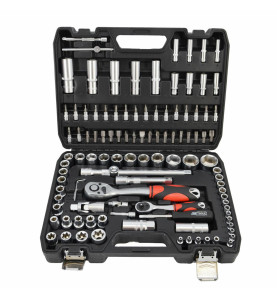 ZESTAW KLUCZY 108el 1/2" / 1/4" BLACK LINE