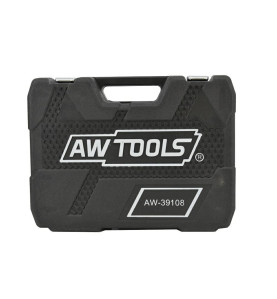 1/4" 1/2" SOCKET & RATCHET WRENCH SET 108pcs/ BLACK LINE