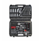 1/4" 3/8" 1/2" SOCKET & RATCHET WRENCH SET 216pcs/ BLACK LINE