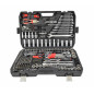 1/4" 3/8" 1/2" SOCKET & RATCHET WRENCH SET 225pcs BLACK LINE 1/4" 3/8" 1/2" SOCKET & RATCHET WRENCH SET 225pcs BLACK LINE