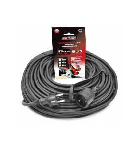 SINGLE SOCKET INDUSTRIAL EXTENSION LEAD 40m 3x2.5mm 